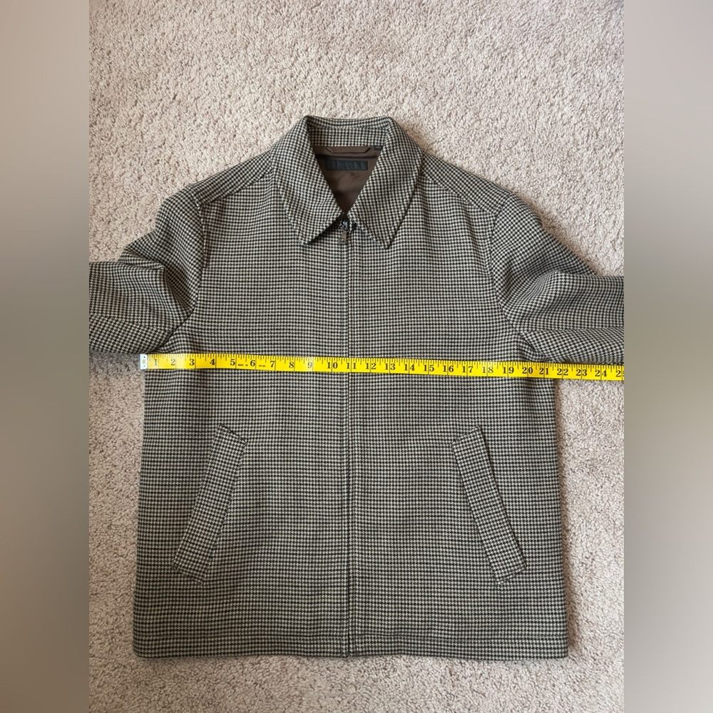 Men’s Uniqlo Single Collar Blouson Houndstooth Jakcet